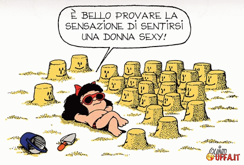 Mafalda si sente sexy
