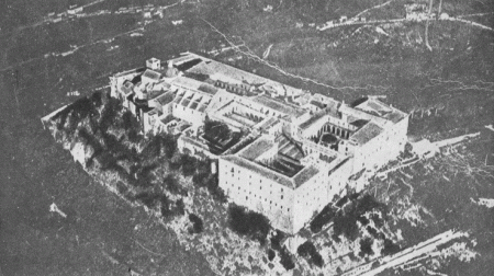 NL36 - Montecassino - abbazia prima della distruzione