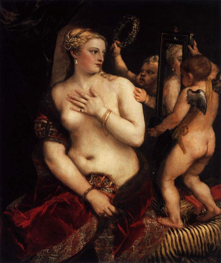 Tiziano, "Venere allo specchio"
